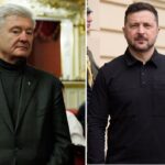 Встреча Порошенко и Зеленского была напряженной: пятый президент принес распечатки с «фотожабами»