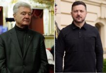 Встреча Порошенко и Зеленского была напряженной: пятый президент принес распечатки с «фотожабами»