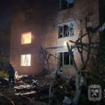 РФ ночью ударила «Шахедами» по Харькову и Одессе: разрушили жилые многоэтажки (фото)