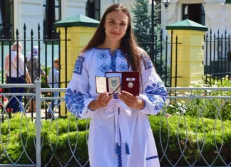 Спортсменку з Херсона Анастасію Рибачок нагородили орденом княгині Ольги І ступеня