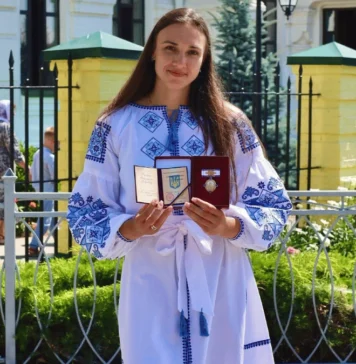 Спортсменку з Херсона Анастасію Рибачок нагородили орденом княгині Ольги І ступеня