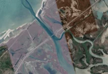 Знімки із супутника підтвердили пошкодження мосту між Херсонщиною та Кримом