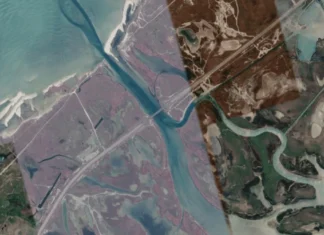 Знімки із супутника підтвердили пошкодження мосту між Херсонщиною та Кримом