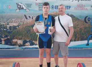 Спортсмен із Чорнобаївської громади увійшов до трійки призерів Чемпіонату України з важкої атлетики