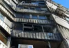 У Херсоні через атаку безпілотника загорілися квартири в багатоповерхівці. ФОТО