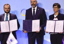 Кулеба подписал на URC 2026 меморандум о запуске инициативы по безопасности и согласованности между Украиной, Европейской комиссией и ЕИБ
