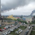 Дроны нанесли удары по Москве и Московской области: в Гуково горит нефтебаза (видео)