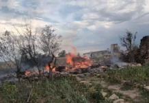 Окупаційні війська обстріляли 6 громад Бериславського району Херсонщини. ФОТО