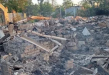 На Херсонщині через російський обстріл знищено Борисо-Глібський храм. ФОТО