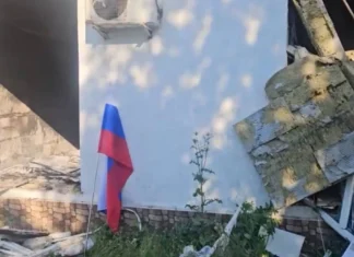 Окупанти заявляють, що ЗСУ вдарили по будівлі незаконної адміністрації у Лазурному