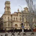 Будівлю херсонського художнього музею позначили міжнародним знаком «Блакитний щит»