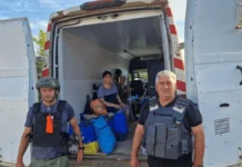 Із Бериславського району на Херсонщині за тиждень евакуювалися понад 30 людей, зокрема з дітьми