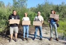 «Це дно»: херсонський науковець опублікував фото в підтримку Федорова на дні колишнього Каховського водосховища
