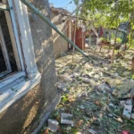 У Херсонській ОВА показали наслідки атаки «шахедів» на житловий квартал. ВІДЕО