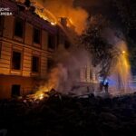 Россияне обстреляли Киев ракетами: что известно о первых последствиях удара по столице (фото)