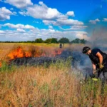 У різних районах Херсона зафіксували задимлення