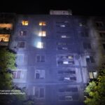Россияне атакуют Украину реактивными БПЛА: в Киеве и Запорожье повреждены жилые многоэтажки (фото)