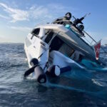 Роскошная яхта за $9 млн затонула в Средиземном море спустя 4 дня после покупки (фото, видео)