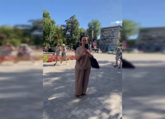 К тебе еще дроны не прилетали? В Киеве женщина поспорила с подростками из-за русского языка
