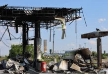 Російські обстріли спричинили 20 пожеж на АЗС Херсонщини за півтора року