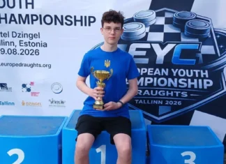Херсонський шашкіст став призером чемпіонату Європи