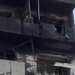 Російські військові атакували дроном багатоповерхівку в Херсоні. ВІДЕО