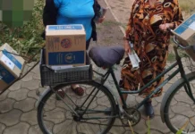 На Херсонщині жителям передали понад 200 продуктових наборів гуманітарної допомоги
