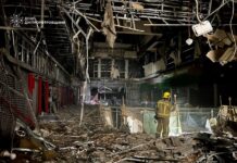 В Днепре российские дроны атаковали большой ТЦ: что известно (фото)