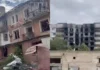 Усюди випалені будинки: Із “червоної зони” Херсона евакуювали жінку старшого віку. ВІДЕО