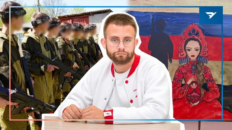 «Рух перших» проти дітей: як росіянин Олексій Лаврентьєв перетворює школярів Херсонщини на армійський резерв окупантів 