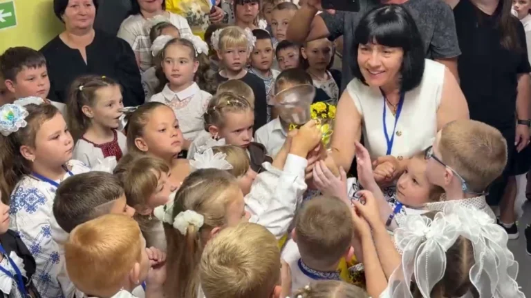 Цьогоріч на Херсонщині кількість першокласників зменшилася